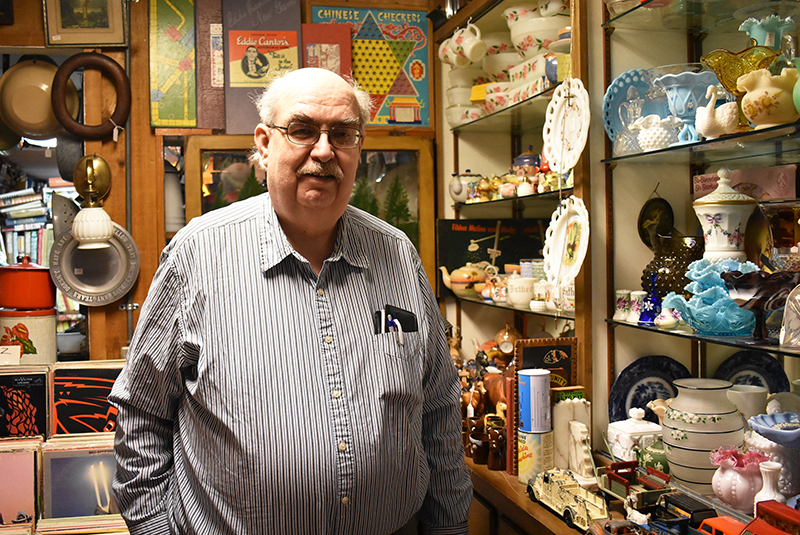 Hunt has owned A-Z Collectables for more than 20 years in downtown Winona.